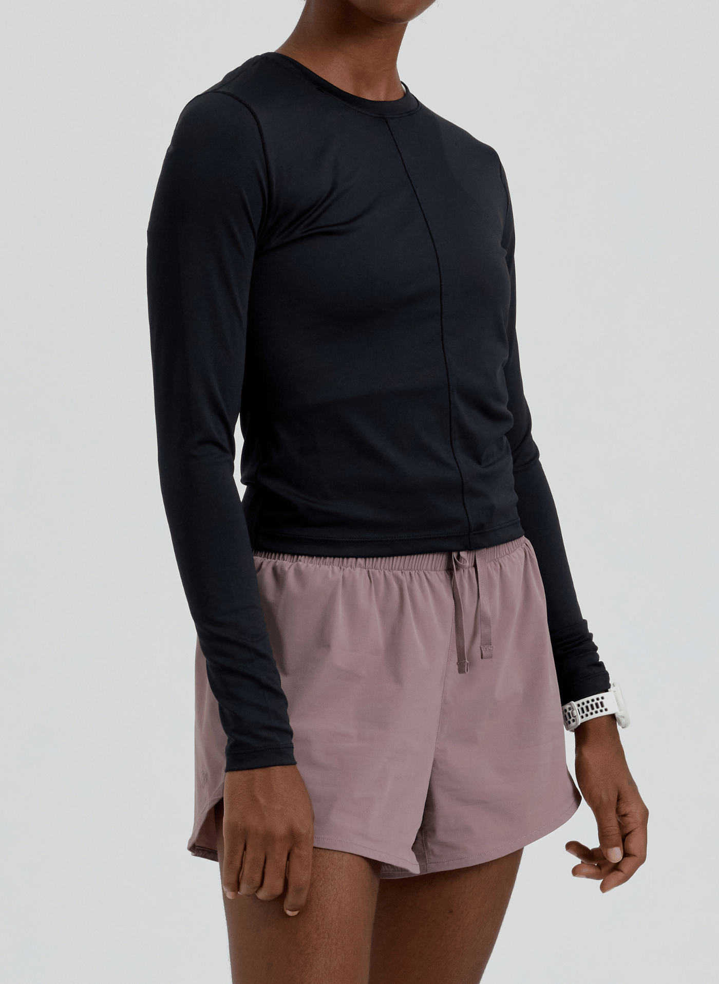 Fitted Long Sleeve Onyx | Quick-Drying, Sustainable, Soft