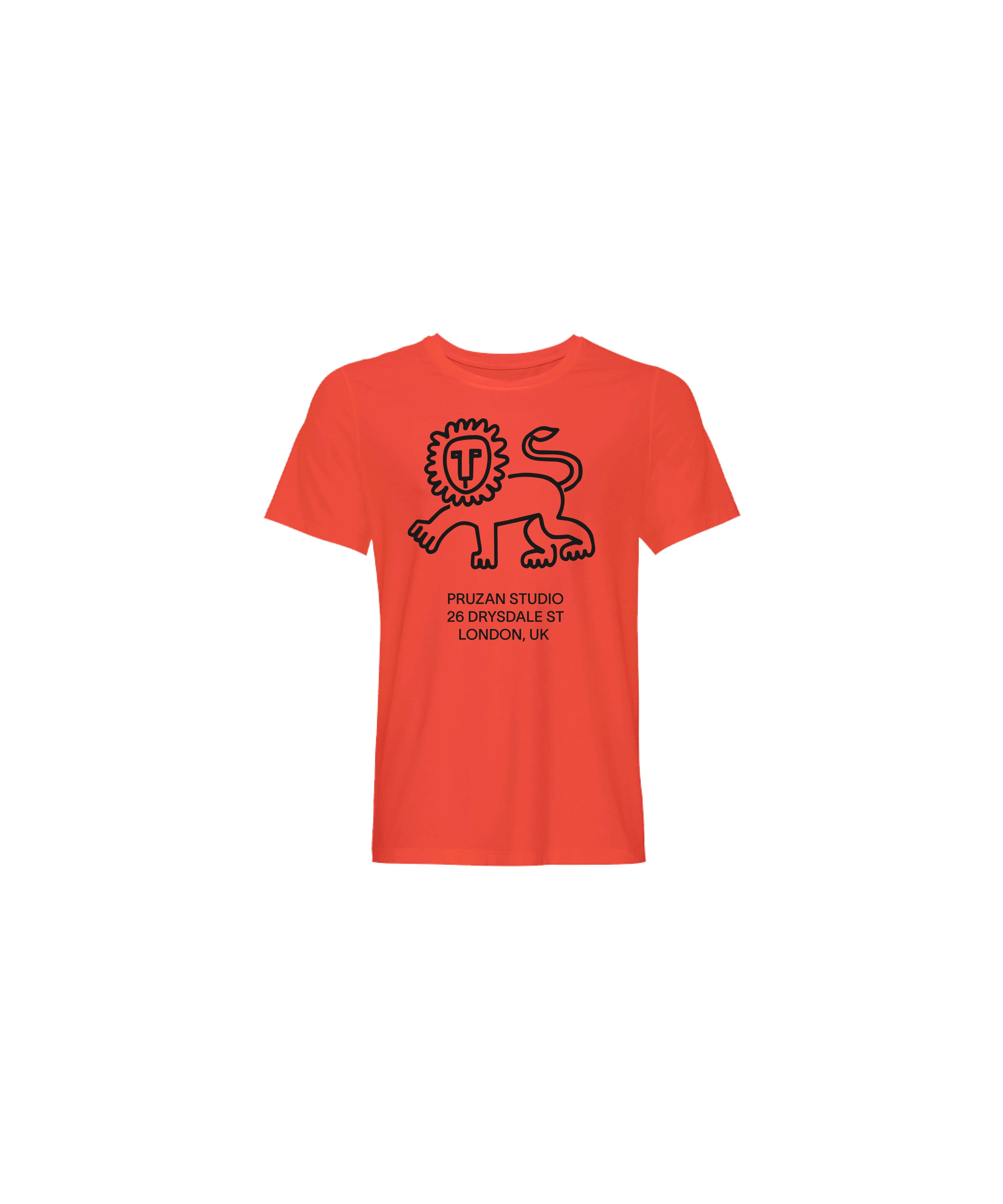 Pruzan Studio Lion T Shirt