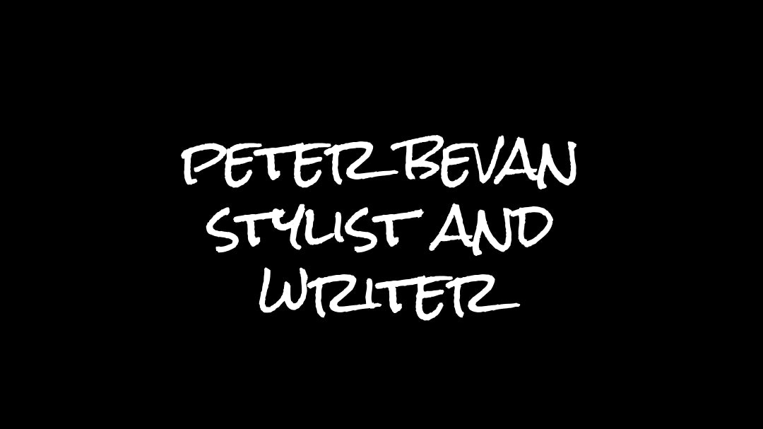 London Fashion Week Run with Stylist and Writer Peter Bevan