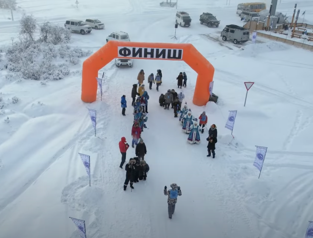 The Coldest Marathon In The World