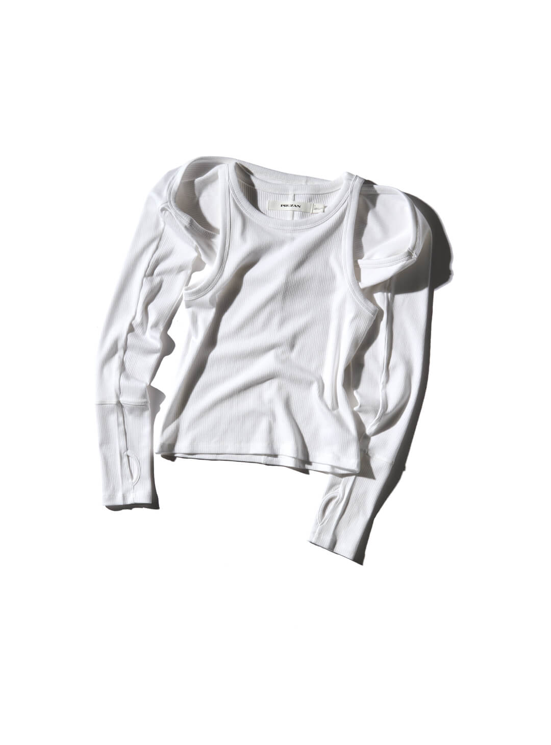 Ribbed Recovery Shrug + Tank Set