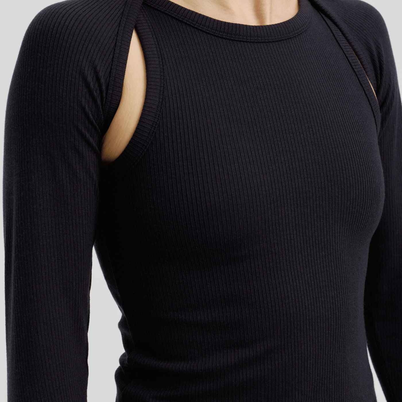 Ribbed Recovery Shrug + Tank Set