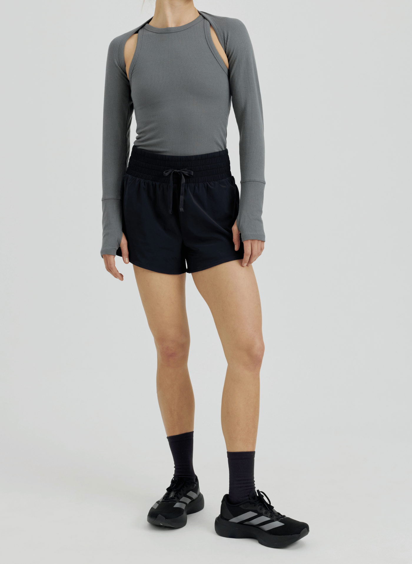 Ribbed Recovery Shrug + Tank Set