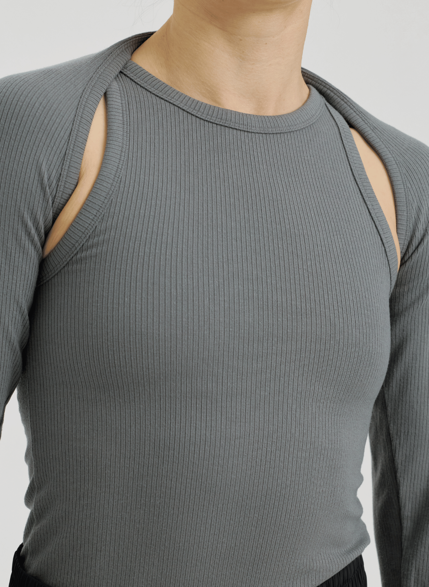 Ribbed Recovery Shrug + Tank Set