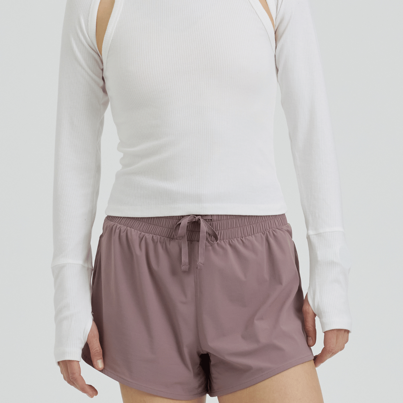 Ribbed Recovery Shrug + Tank Set