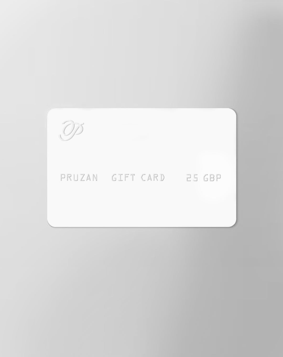 Pruzan Gift Card