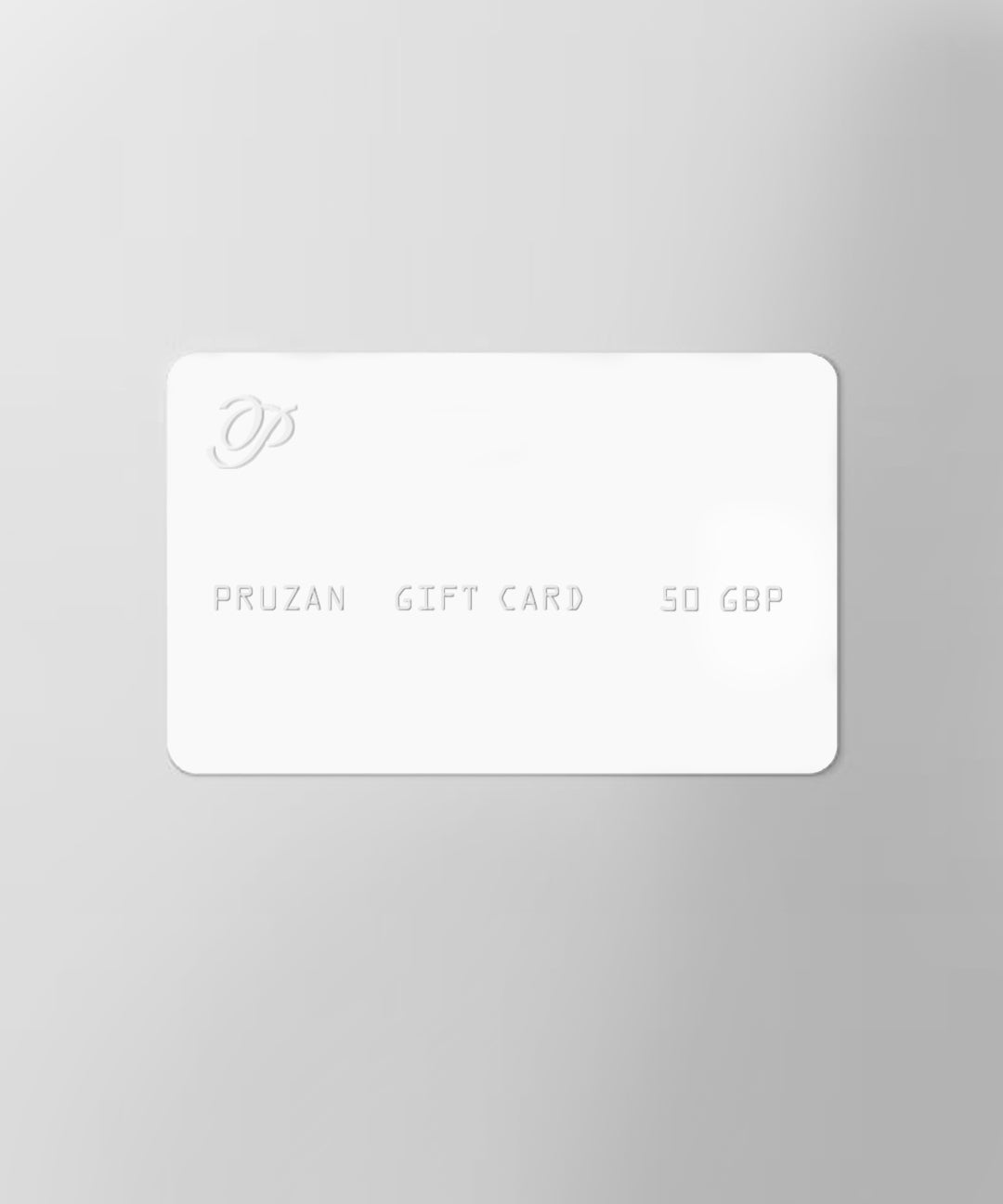 Pruzan Gift Card