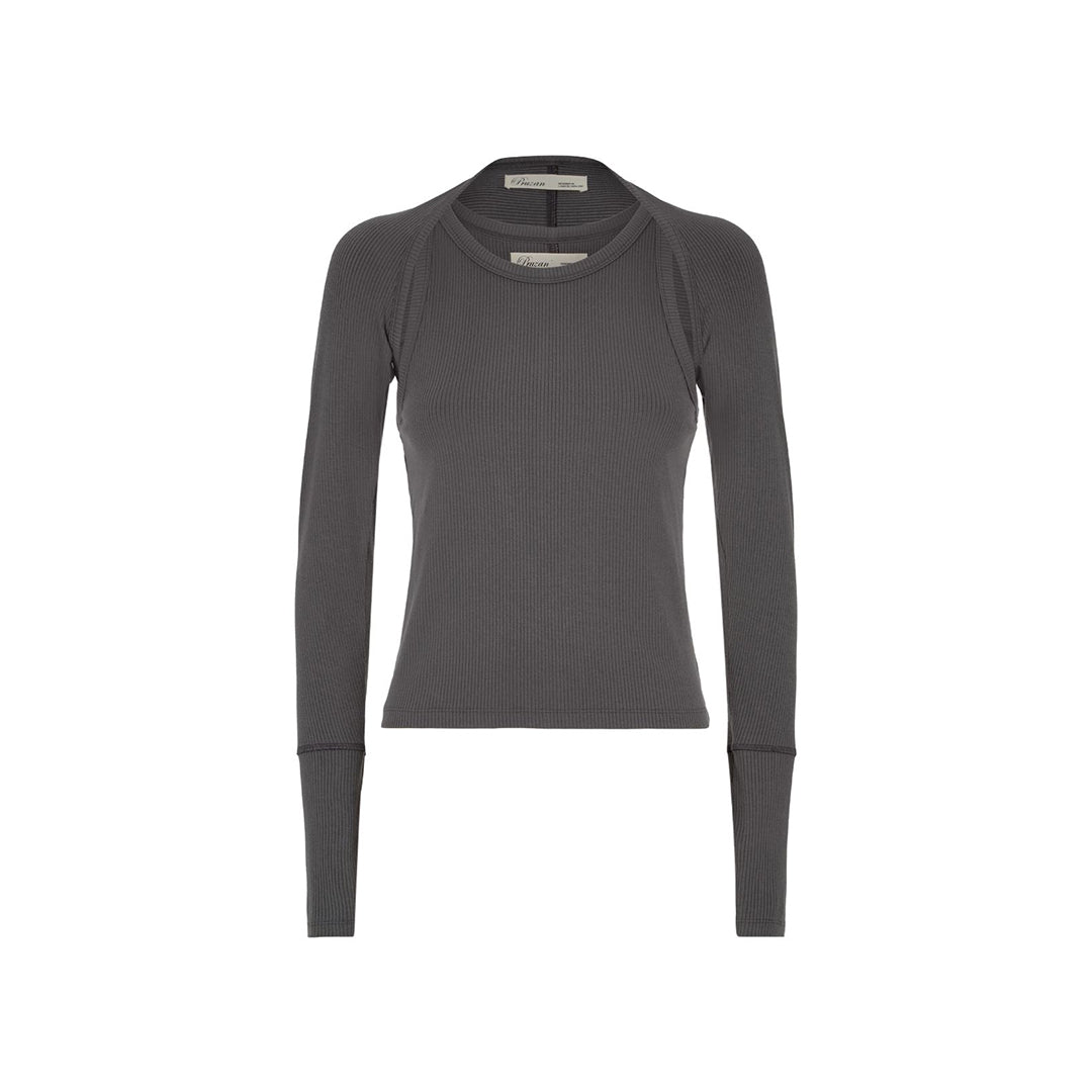 Ribbed Recovery Shrug + Tank Set