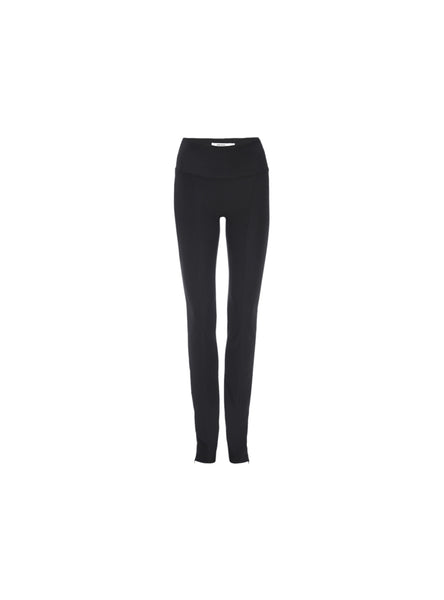 Zip Flare Ribbed Leggings – Pruzan